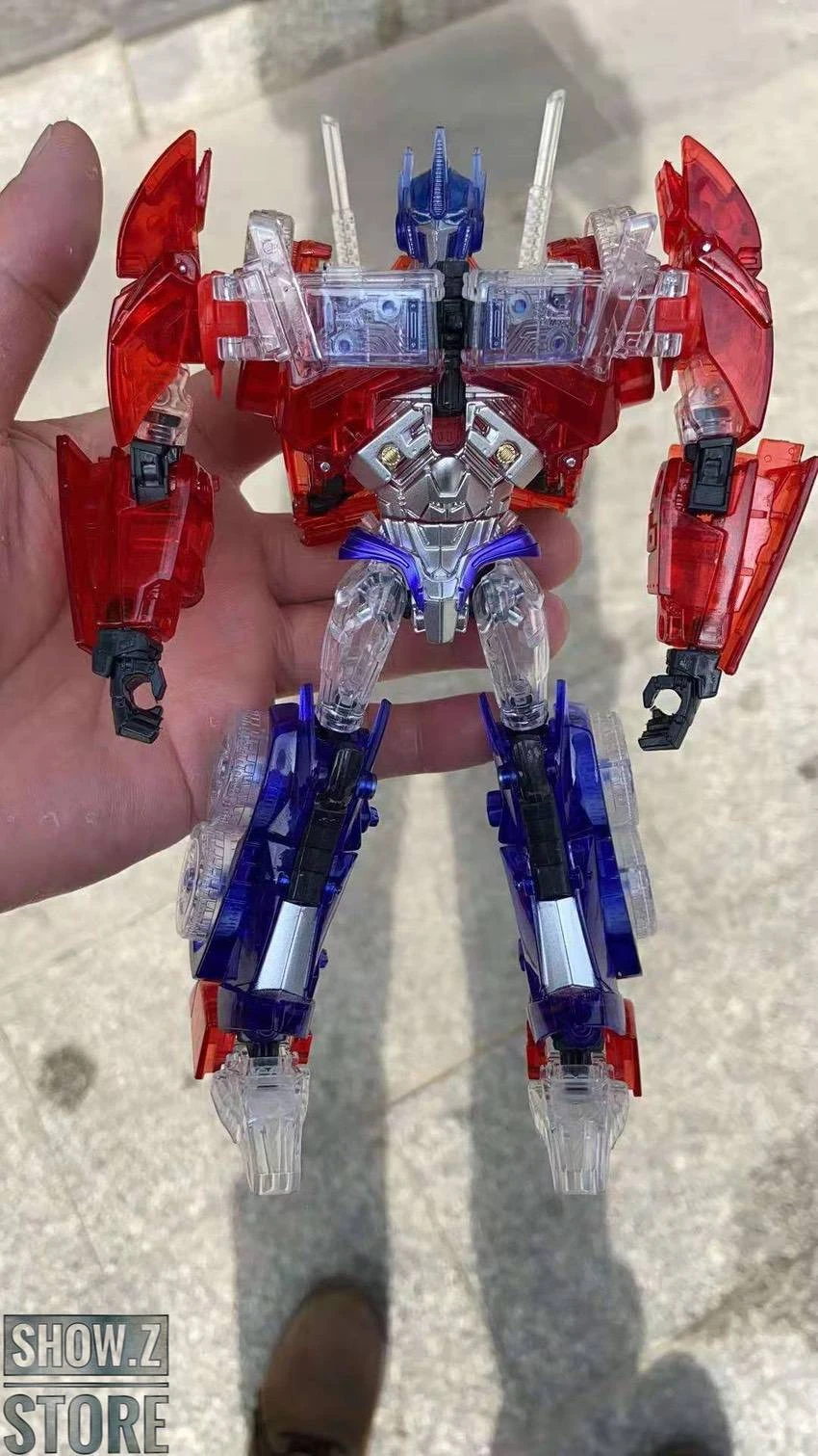 APC Toys APC-001 Attack Prime TFP Optimus Prime Clear Version W/ Clear Wheels 10 APC Toys APC-001 Attack Prime TFP Optimus Prime Clear Version W/ Clear Wheels - Image 8