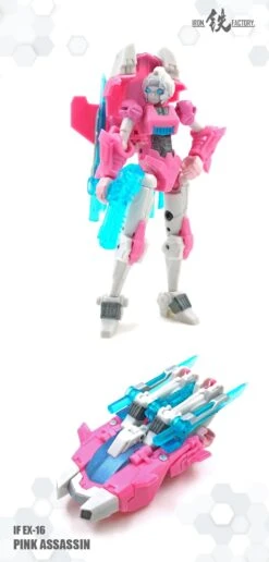 IronFactory IF-EX16 Pink Assassin Arcee -Toy Machine Store c6a1d779d8