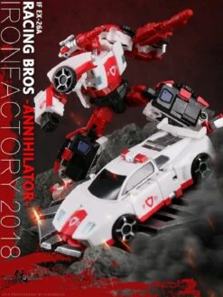 IronFactory EX-26A Racing Bros Annihilator Red Alert 22 IronFactory EX-26A Racing Bros Annihilator Red Alert -Toy Machine Store c71639378a
