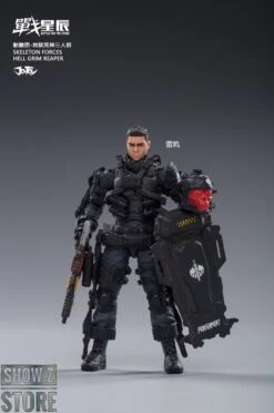 JoyToy Source 1/18 Hardcore Coldplay Skeleton Forces Hell Grim Reaper & Selena Set Of 4 -Toy Machine Store c7e7b5f50d