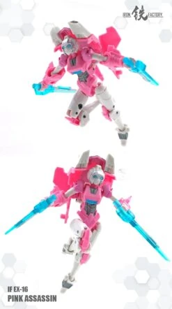 IronFactory IF-EX16 Pink Assassin Arcee -Toy Machine Store ca40dbd1cf