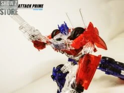 APC Toys APC-001 Attack Prime TFP Optimus Prime Clear Version W/ Black Wheels -Toy Machine Store cbba76503c