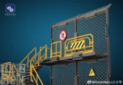 FreshRetro 1/18 1/24 SIB05 Scene In Box Iron Net Base-A Model Kit -Toy Machine Store cf5adf9c85