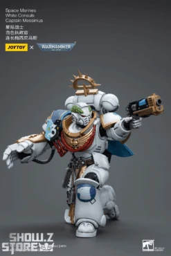 JoyToy Source 1/18 Warhammer 40K Space Marines White Consuls Captain Messinius -Toy Machine Store cfb9c9df94