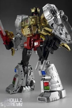 [Parts Not Working][Israel Buyer Only] 4th Party MP-08 MP08 King Grimlock Reximus Prime Oversized Metallic Version -Toy Machine Store d0a28e3874