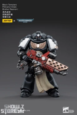 JoyToy Source 1/18 Warhammer 40K Black Templars Primaris Initiate Brother Raemont -Toy Machine Store d3184db509