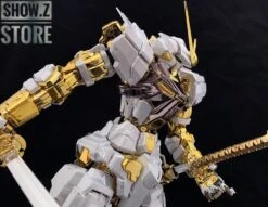 [SZ Custom] Nillson Work 1/60 MBF-P02 Gundam Astray Gold Frame W/ Electroplated Chrome Painting -Toy Machine Store d4312e578e