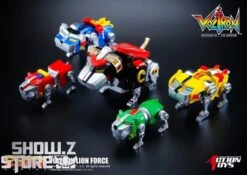 Action Toys Voltron Defender Of The Universe ES Gokin Voltron Lion Force -Toy Machine Store d5669113a5