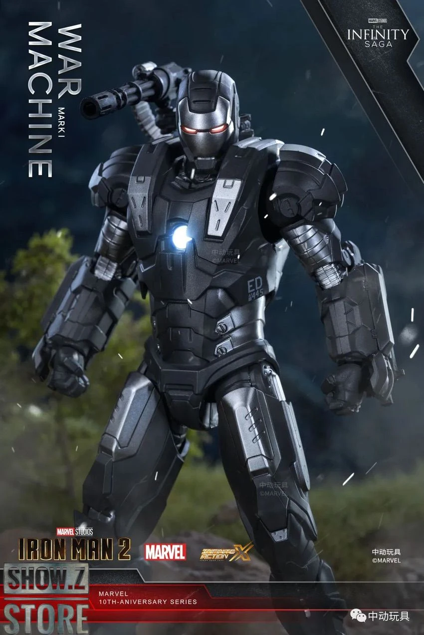 ZT Toys Marvel Licensed 1/10 Iron Man War Machine Armor Mark 1 16 ZT Toys Marvel Licensed 1/10 Iron Man War Machine Armor Mark 1 - Image 14
