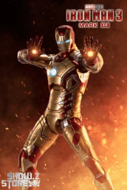 ZT Toys Marvel Licensed 1/10 Iron Man Mark 42 W/ LED -Toy Machine Store d8688946e2