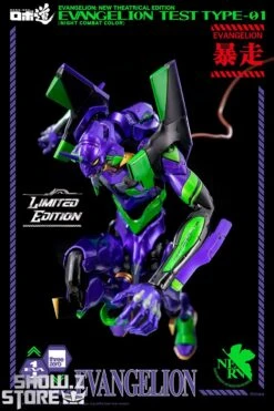 Threezero ROBO-DOU Evangelion Test Type-01 Night Combat Color Version -Toy Machine Store d8a41a7123