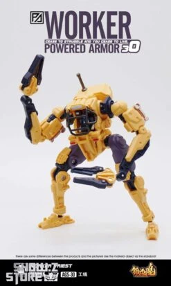 Forging Soul 1/60 AGS-30 Powered Armor Series Worker Priest Yellow Version -Toy Machine Store d8f2d24c4a