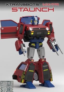 XTransbots MX-17R1 Staunch Skids Limited Version -Toy Machine Store d8f5b23230