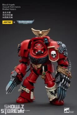 JoyToy Source 1/18 Warhammer 40K Blood Angels Assault Terminators Brother Nassio 13 JoyToy Source 1/18 Warhammer 40K Blood Angels Assault Terminators Brother Nassio -Toy Machine Store da8afeb1b1
