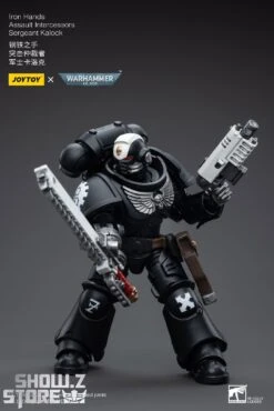 JoyToy Source 1/18 Warhammer 40K Iron Hands Intercessors Sergeant Kalock 19 JoyToy Source 1/18 Warhammer 40K Iron Hands Intercessors Sergeant Kalock -Toy Machine Store dbd34b64c5