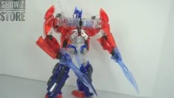 APC Toys APC-001 Attack Prime TFP Optimus Prime Clear Version W/ Black Wheels -Toy Machine Store e0debe40e4