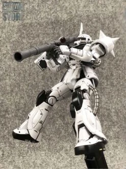 Metal Soldier MS 1/100 MS-06J MS06J Zaku II White Ogre Gundam Mobile Suit -Toy Machine Store e21f898cbb