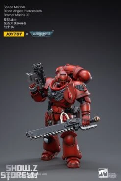 JoyToy Source 1/18 Warhammer 40K Blood Angels Intercessors Brother Marine 02 13 JoyToy Source 1/18 Warhammer 40K Blood Angels Intercessors Brother Marine 02 -Toy Machine Store e26a0c227a