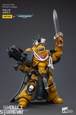 JoyToy Source 1/18 Warhammer 40K Imperial Fists Primaris Captain -Toy Machine Store e2a52ae89e