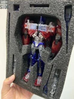 APC Toys APC-001 Attack Prime TFP Optimus Prime Clear Version W/ Black Wheels -Toy Machine Store e2f090837f