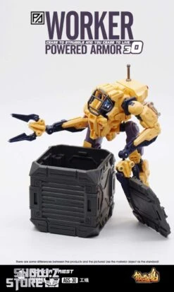 Forging Soul 1/60 AGS-30 Powered Armor Series Worker Priest Yellow Version -Toy Machine Store e3436f73cb