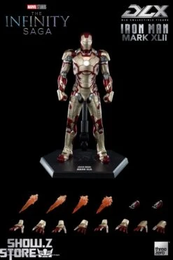 Threezero 1/12 Marvel Studios The Infinity Saga DLX Iron Man Mark 42 -Toy Machine Store e727a0c88b