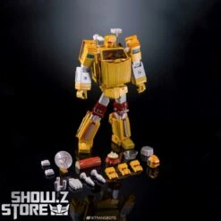 XTransbots MX-8Y Aegis Trailbreaker Yellow Diamond Version 32 XTransbots MX-8Y Aegis Trailbreaker Yellow Diamond Version -Toy Machine Store eba57e5489