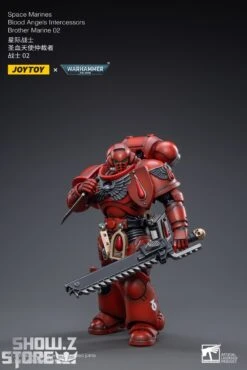 JoyToy Source 1/18 Warhammer 40K Blood Angels Intercessors Brother Marine 02 11 JoyToy Source 1/18 Warhammer 40K Blood Angels Intercessors Brother Marine 02 -Toy Machine Store ec3a60b5f3
