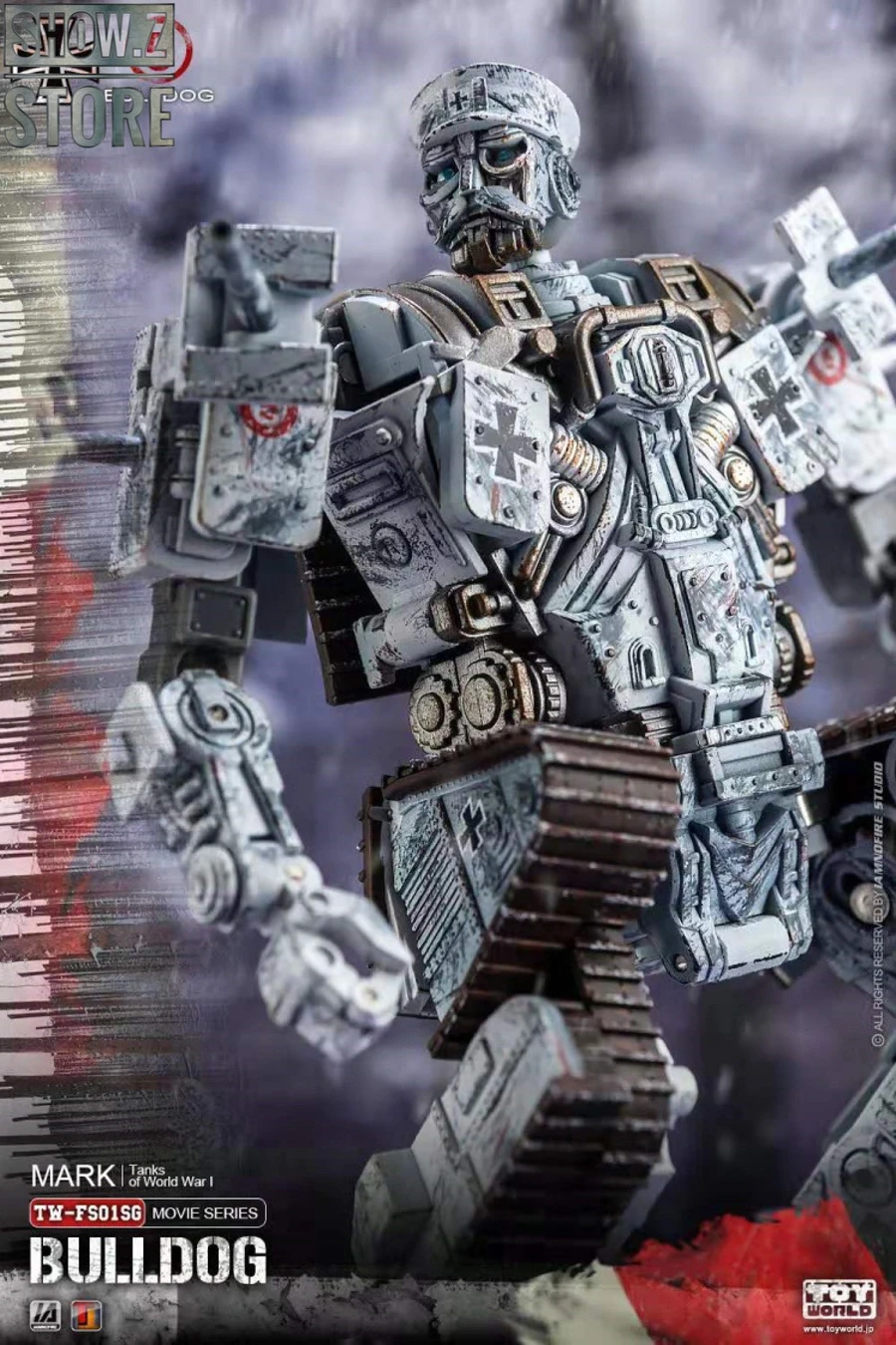 Toyworld TW-FS01SG Bulldog German Snow Camo Version 9 Toyworld TW-FS01SG Bulldog German Snow Camo Version - Image 7