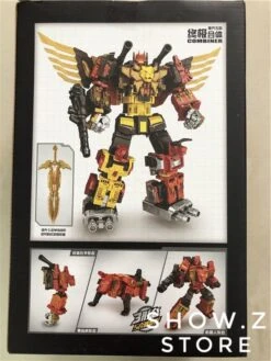 WeiJiang WJ Sky Soarer Rampage Oversized Sabertooth Combination Mode POTP Feral Rex Predaking -Toy Machine Store f5054b7d1c