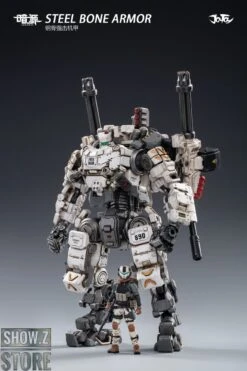 JoyToy Source 1/25 Steel Bone Armor White Color W/ 2nd Pilot -Toy Machine Store f6bdeb8c4e
