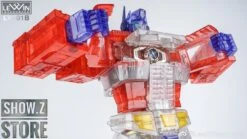 Lewin Resources LW-01B Optimus Prime Clear Limited Edition W/ LED -Toy Machine Store fa764ce24c