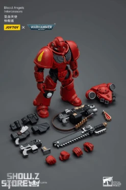 JoyToy Source 1/18 Warhammer 40K Blood Angels Intercessors -Toy Machine Store fac4666913