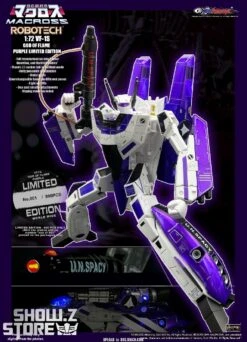 KitzConcept 1/72 Macross VF-1S God Of Flame Purple Limited Edition W/ Fast Pack Armor -Toy Machine Store fb32e3a85a