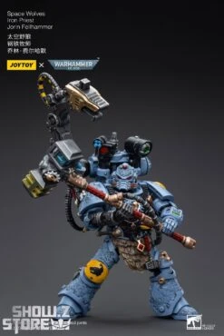 JoyToy Source 1/18 Warhammer 40k Space Wolves Iron Priest Jorin Fellhammer -Toy Machine Store fd3be7dde0