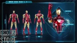 M.W Culture 1/7 Marvel Licensed Avenger Endgame Iron Man Mark-85 -Toy Machine Store fd84551c59