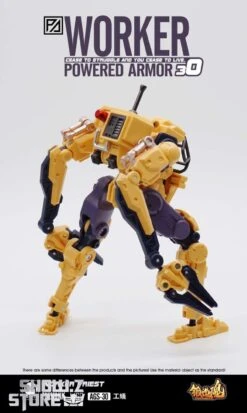 Forging Soul 1/60 AGS-30 Powered Armor Series Worker Priest Yellow Version -Toy Machine Store fed0275ee4