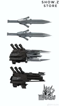 Mr-Bucket MR-02 Weapons Upgrade Kit Unique Toys UT R-01 Peru Kill AOE Lockdown -Toy Machine Store ff8364b06d